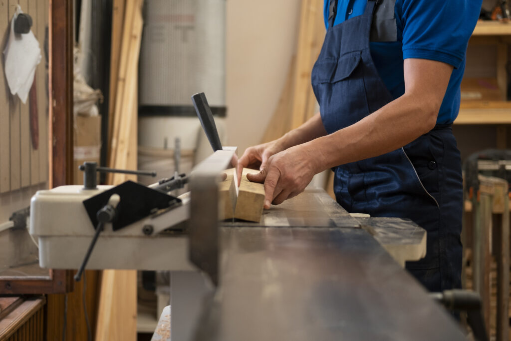 man-working-his-wood-shop-with-tools-equipment